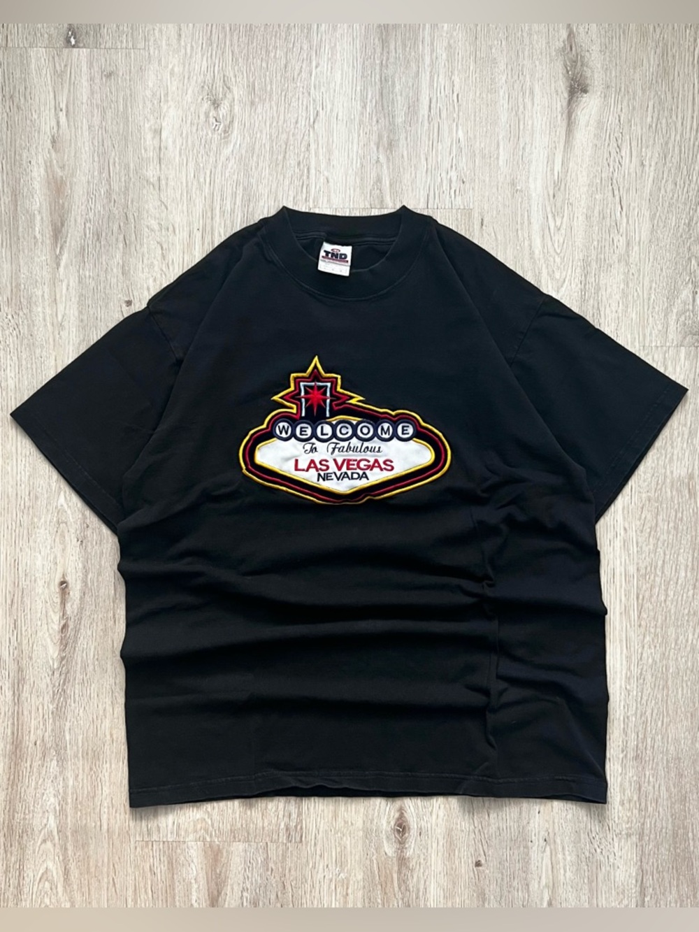 Vintage Welcome To Las Vegas Tee Terrible's Hotel Graphic Shirt Mens L Baggy